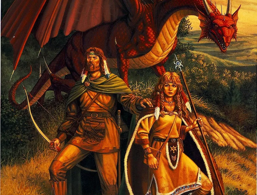 Dragons of Autumn Twilight '94 by Larry Elmore