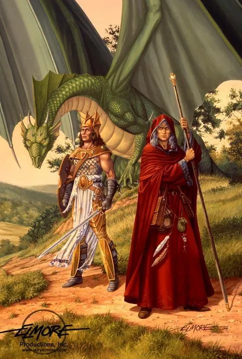 Dragons of Spring Dawning '94 by Larry Elmore