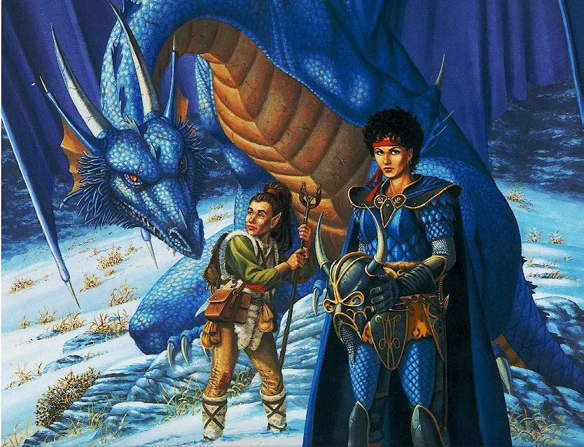 Dragons of Winter Night '94 by Larry Elmore