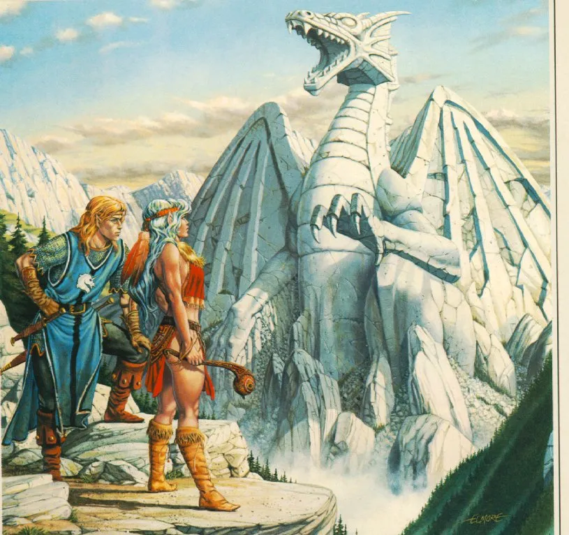 Dragon of Mystery by Larry Elmore
