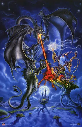 Blue Dragon by Richard Kelly