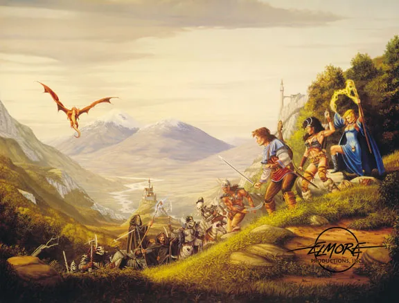 Castle of Deception by Larry Elmore