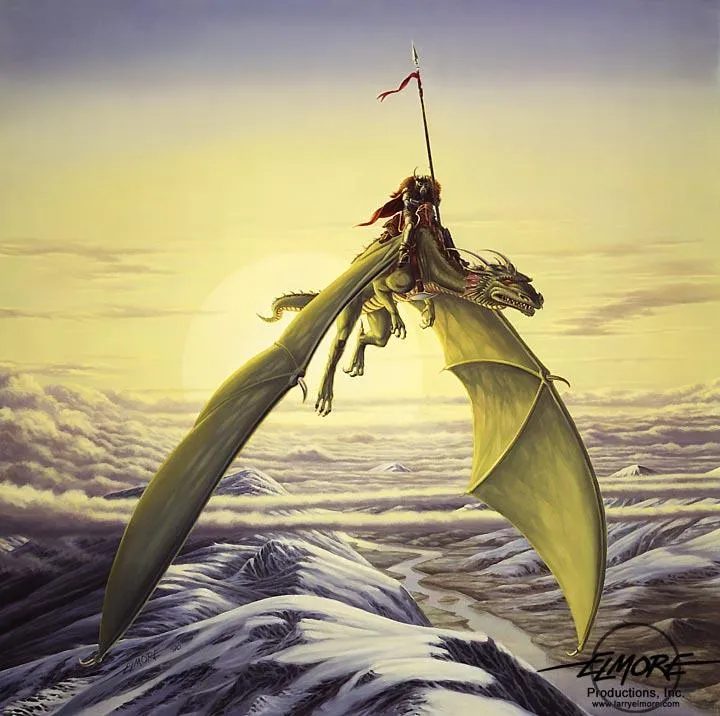 Dragon Dawn by Larry Elmore