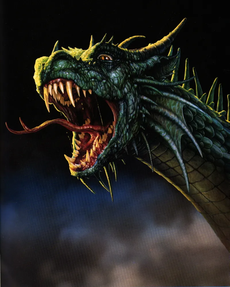 Draco Rex by Ciruelo Cabral