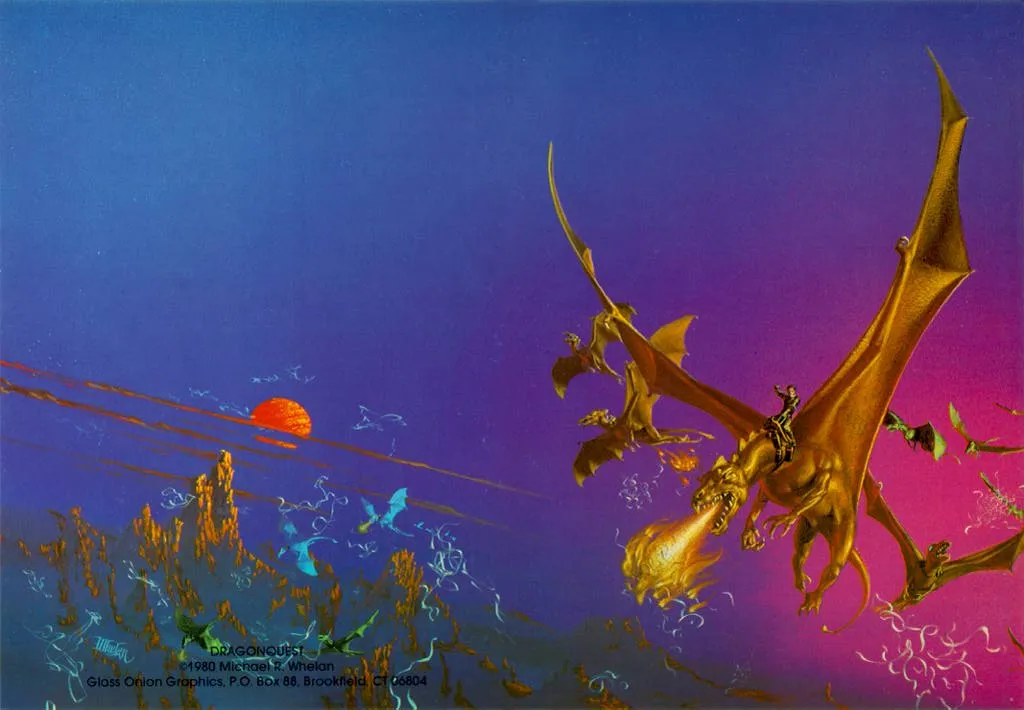 Dragonquest by Michael Whelan