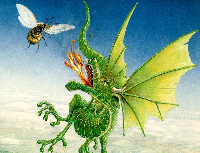Emerald Dragon by Graeme Base