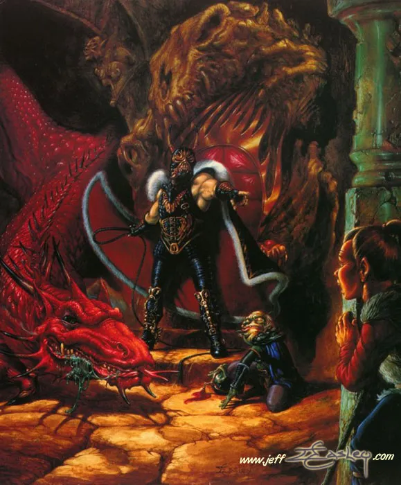 Dragon of Flame by Jeff Easley
