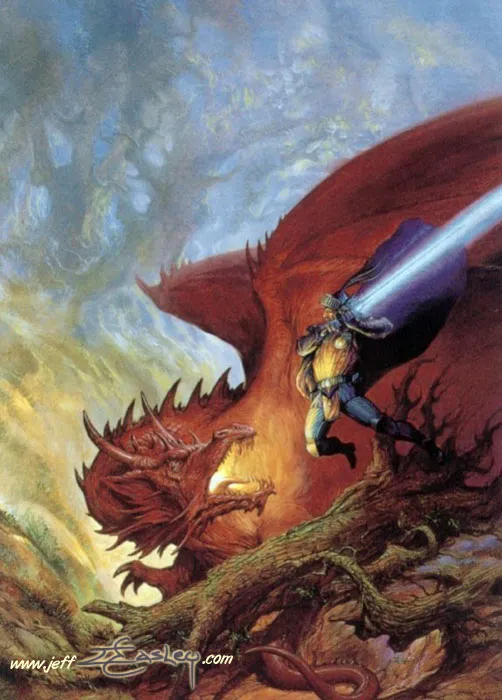 Cover of Knights of the Crown (Dragonlance: Warriors) by Jeff Easley