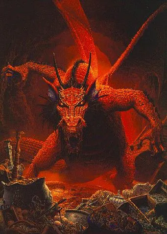 Great Red Dragon by Keith Parkinson