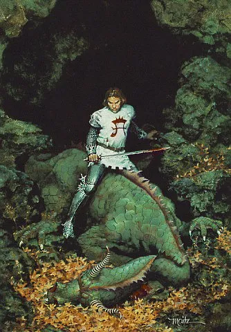 Death of the Last Dragon by Don Maitz