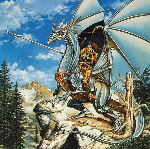 The Golden General by Clyde Caldwell