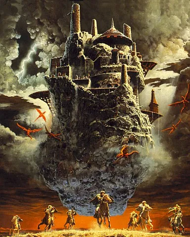 The Flying Citadel by Keith Parkinson