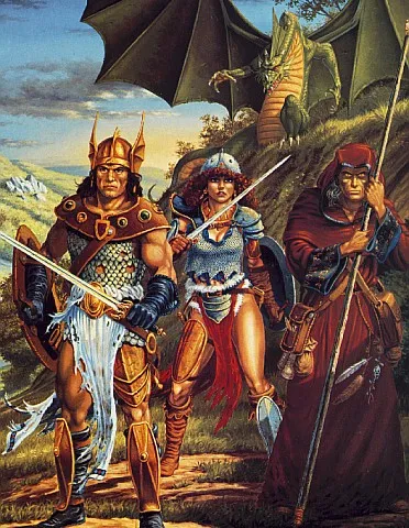 Dragons of Spring Dawning by Larry Elmore