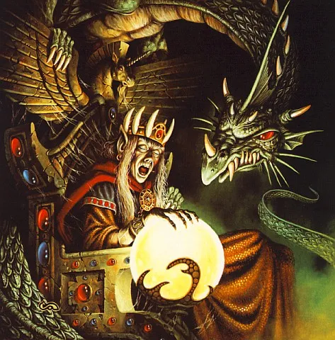 Dragon of Desolation by Clyde Caldwell