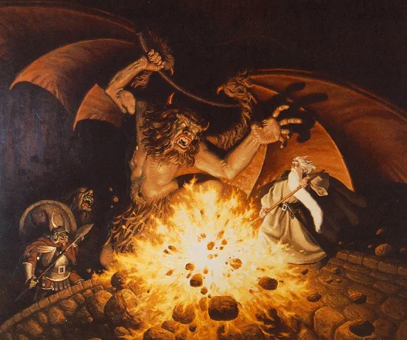 The Balrog by Greg and Tim Hildebrandt