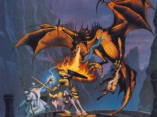 Bridge of Sorrows (cover of Dragon Magazine #92) by Denis Beauvais