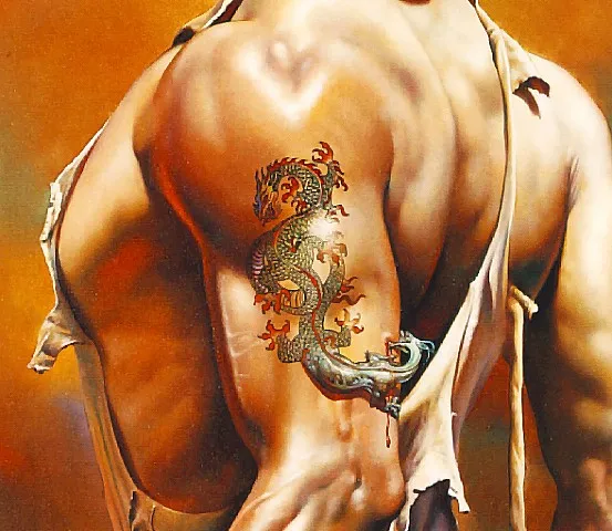 Tattoo by Boris Vallejo