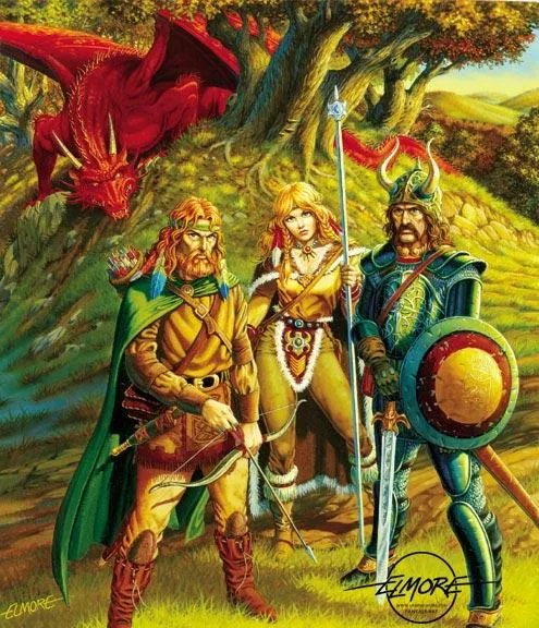 Dragons of Autumn Twilight by Larry Elmore