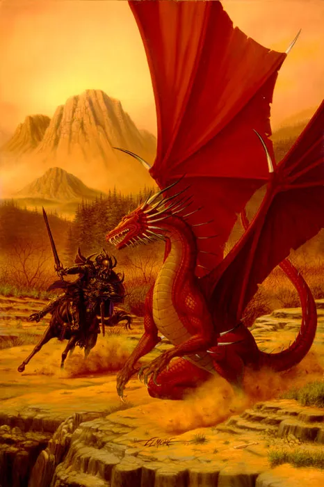 Crimson Dawn by Larry Elmore