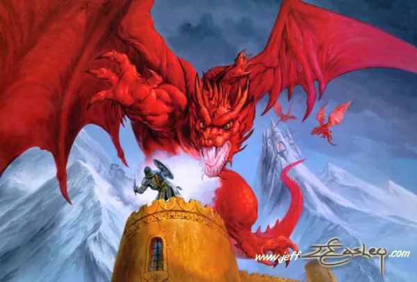 Introduction to Advanced Dungeons & Dragons by Jeff Easley