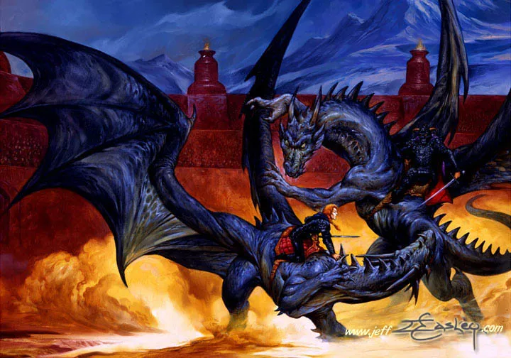 Dragon Arena by Jeff Easley