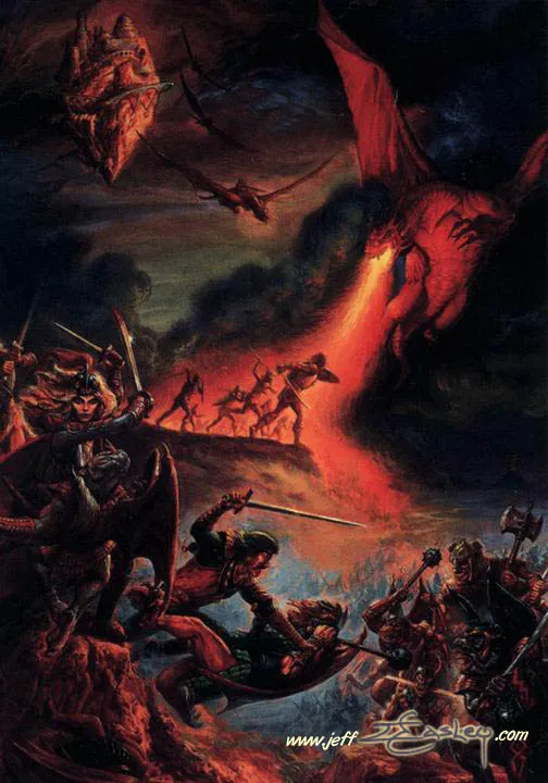 Dragonlance Saga by Jeff Easley