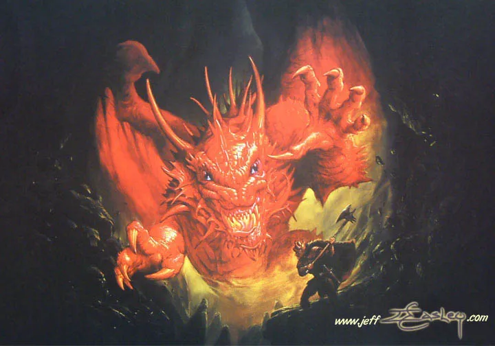 Red Dragon by Jeff Easley