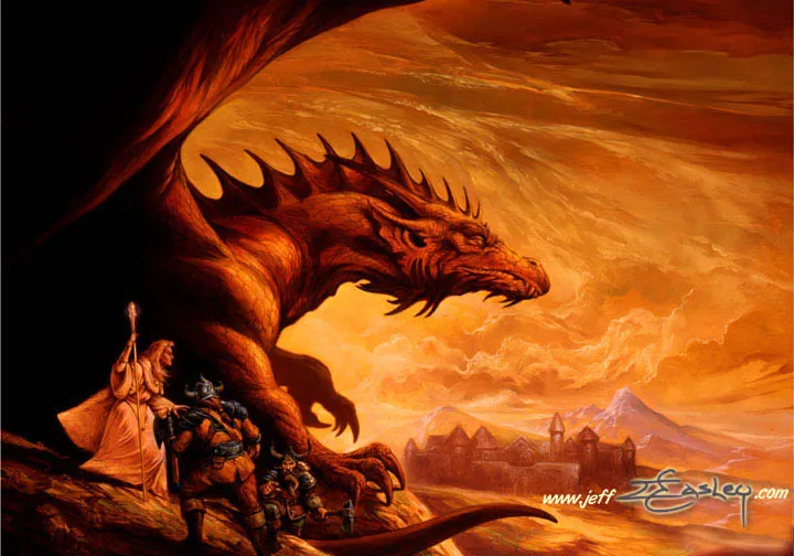 Dragon Scout by Jeff Easley