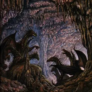 Dragon art by Ciruelo Cabral