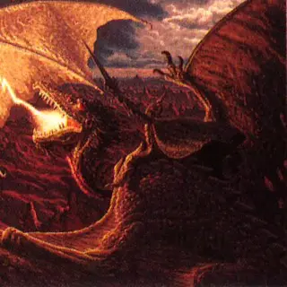 Dragon art by The Brothers Hildebrandt