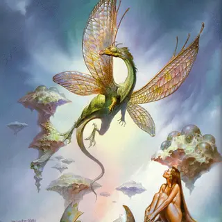 Dragon art by Boris Vallejo