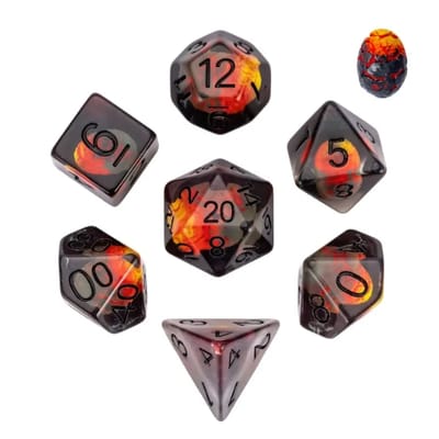 Dragon Egg inclusion dice set